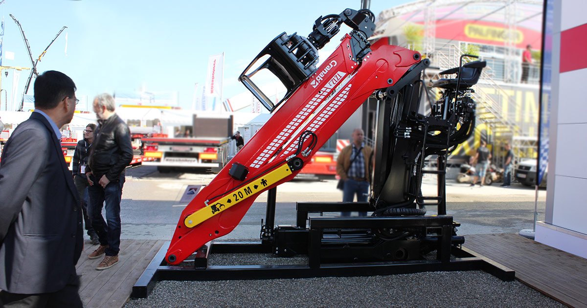 Cranab at Bauma 2016[1]